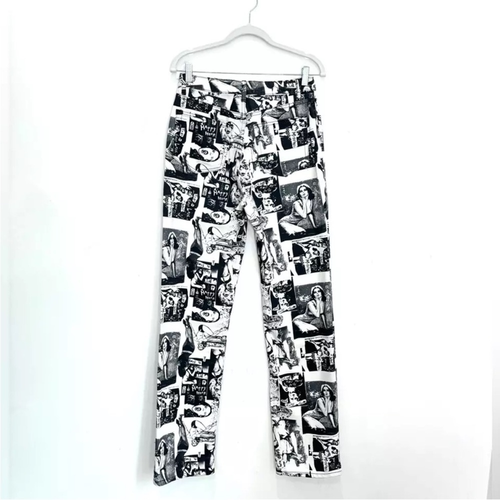 Reformation Newsprint Comic Book
High Rise Straight Leg Jeans 23 NEW - Picture 12 of 15